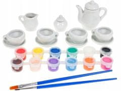 WOOPIE Keramický čajový servis WOOPIE pro malování