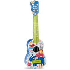 WOOPIE Dětská klasická kytara WOOPIE modrá 57cm