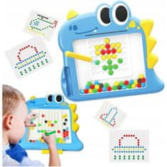 WOOPIE WOOPIE Dětská magnetická tabule Montessori MagPad Dinosaur