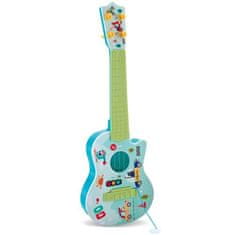 WOOPIE Akustická kytara WOOPIE pro děti zelená 43 cm