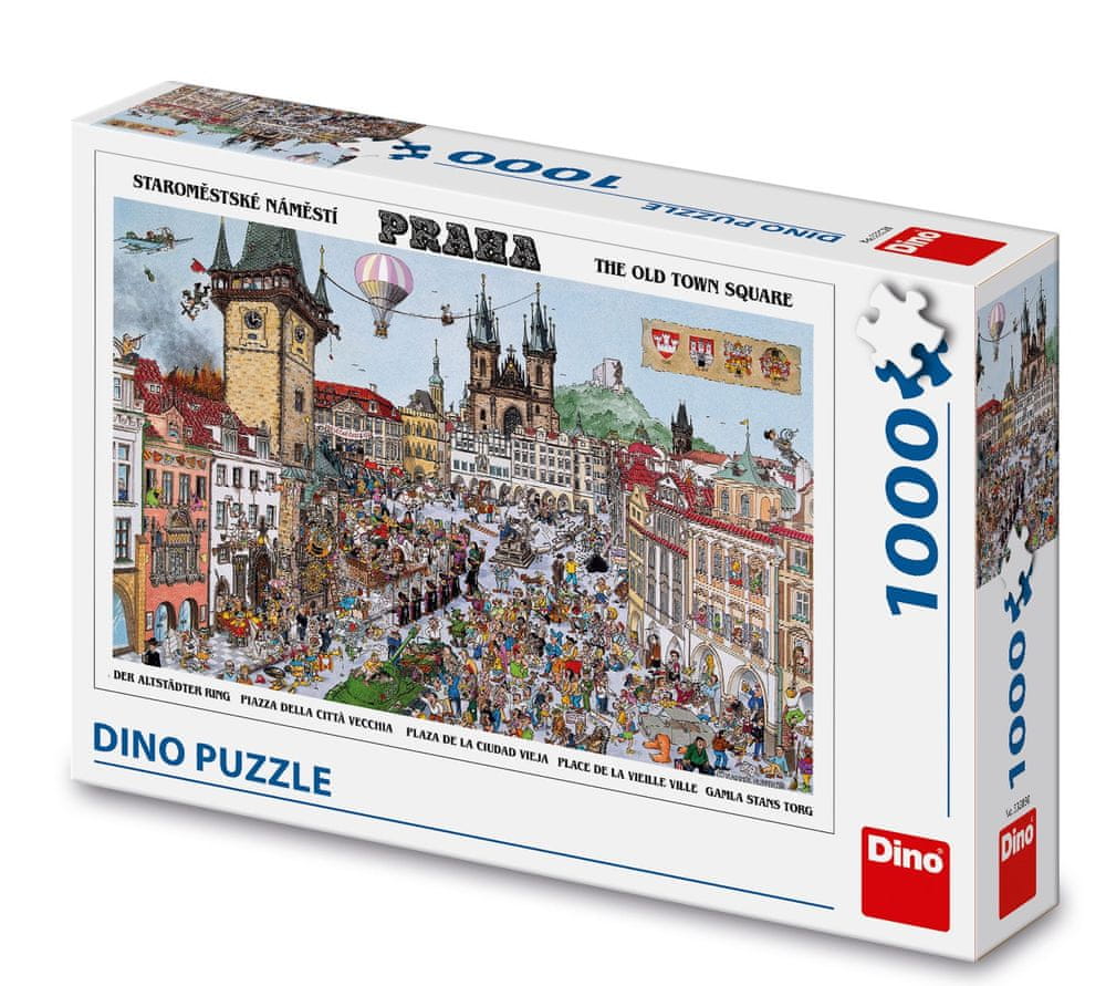 Levně Dino Puzzle Staroměstské náměstí 1000