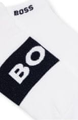 Hugo Boss 2 PACK - pánské ponožky BOSS 50467747-110 (Velikost 39-42)