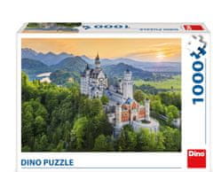 Dino Puzzle jarní Neuschwanstein 1000