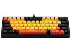 Mechanická klávesnice GAMEZONE EVO2 HOT SWAP 63 (žlutá)