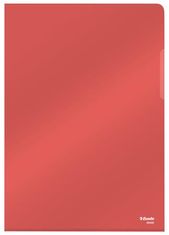 Esselte Desky "L", červená, A4, 150 mikronů 55433