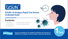 Zenco LYSUN Antigenní výtěrový test na COVID-19 1 ks 