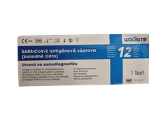 Zenco GOLDSITE Antigenní výtěrový test COVID-19 1 ks