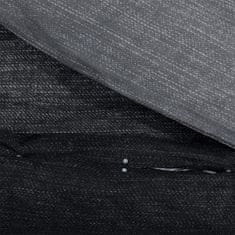 shumee Sada ložního prádla tmavě šedá 200 x 200 cm bavlna