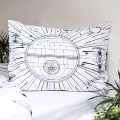 Jerry Fabrics  Povlečení Star Wars Death Star svítící efekt 140x200, 70x90 cm