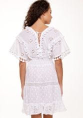 Linga Dore Dámské šaty 7226, Bílá, M