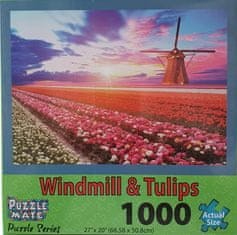 PUZZLE MATE Puzzle WINDMILL & TULIPS 1000 ks