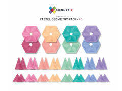Connetix Geometry Pastel 40ks