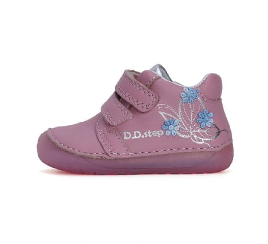 D-D-step D.D.step dětská obuv Barefoot S070-41484A Pink