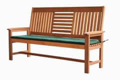 Rojaplast Zahradní dřevěná lavice Seremban s poduškou 89567
