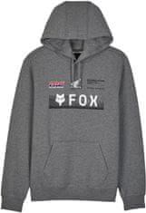 FOX mikina FOX X HONDA fleece 24 heather graphite S