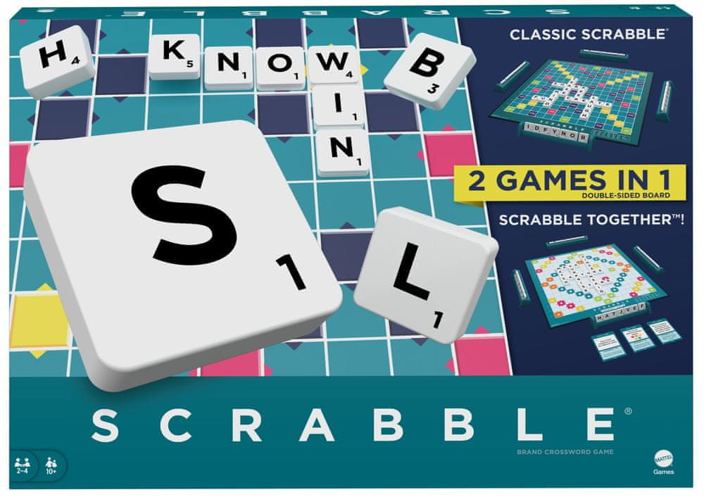 Levně Mattel Scrabble EN HWD43