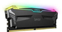 Lexar ARES RGB 16GB (2x8GB) DDR4 3600 CL18, černá