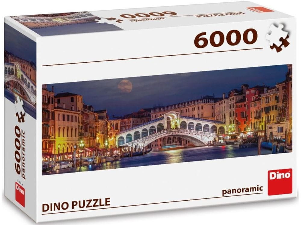 Levně Dino Puzzle most Rialto 6000