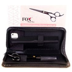 Fox nůžky BLACK ROSE profesionální nůžky, moderní design