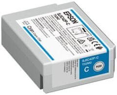 Epson ColorWorks SJIC42P-C: Ink cartridge, cyan, pro CW C4000e (C13T52M240)