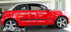 Rider Boční ochranné lišty Audi A1 2010-2018 (hatchback)