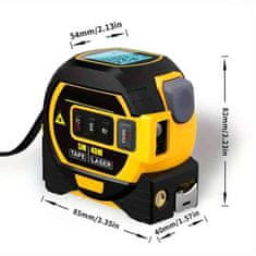 Netscroll Klasický a laserový měřič v jednom produktu, DigiMeter