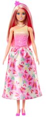 Mattel Barbie Pohádková princezna - růžová HRR07