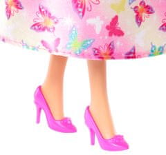 Barbie Pohádková princezna - růžová HRR07