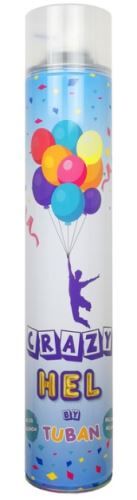KIK TUBAN Helium pro balónky Bláznivé helium ve spreji 6,5x34,5x6,5cm