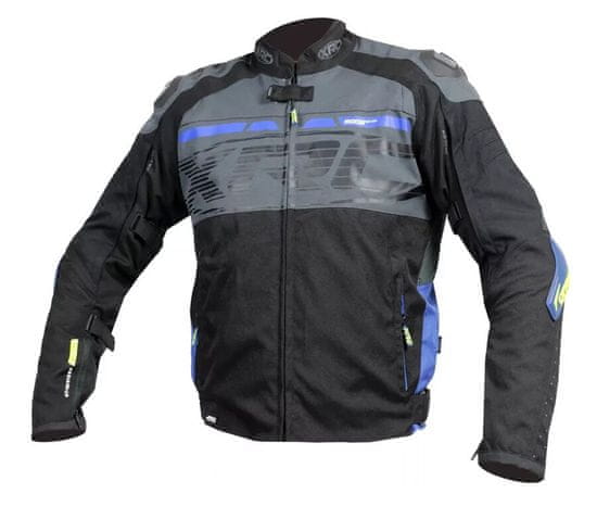 XRC Moos WTP men jacket blk/grey/blue/fluo