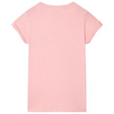 Vidaxl Dětské tričko růžové 104