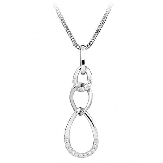 Silver Cat Elegantní náhrdelník se zirkony SC437
