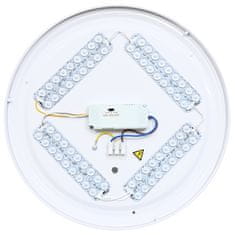 Ecolite Ecolite LED stropní svítidlo kruh 12W 980lm CCT IP44 bílé WCLR-12W/CCT
