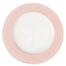 Green Gate keramický jídelní talíř Alice Pale Pink 26,5 cm