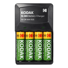sapro Nabíječka baterií sada Kodak K620 + 4ks AA 2100mAh nabíjecí baterie, AA, AAA
