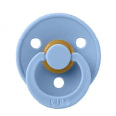 BIBS Kaučukový dudlík, BIBS 0 - 6 m, modrý