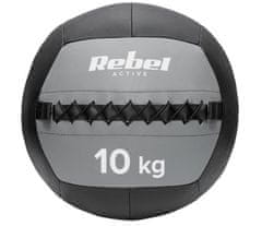 Rebel RBA-3107-10 ACTIVE Medicinbal na cvičení 10 kg černý