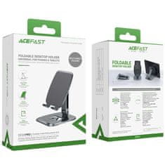 AceFast Skládací stojan/držák na telefon šedý E13 Acefast