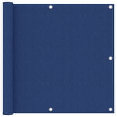Vidaxl Balkónová zástěna modrá 90 x 300 cm oxfordská látka