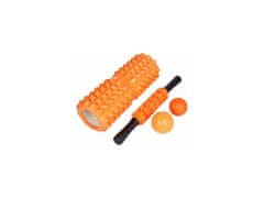 Merco Roller Set IV jóga set oranžová balení 1 sada
