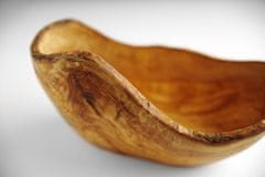 Hendi Dekorativní miska z olivového dřeva, HENDI, 300x190x(H)110mm - 505373