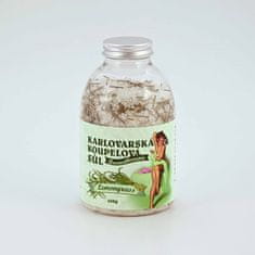 Originální koupelová sůl z Karlovarského pramenu Aromaterapie - Lemongrass