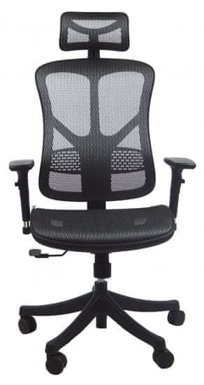 Mercury kancelářská židle GEMINI JNS-526, šedá