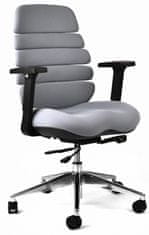 Mercury kancelářská židle SPINE šedá