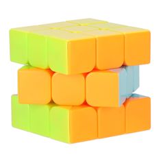 WOWO Neonová Logická Hra - Kostka Puzzle 3x3, Velikost 5,65cm