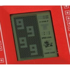 WOWO Červená Elektronická Hra Tetris 9999in1 - Klasická Zábava pro Všechny Věkové Kategorie