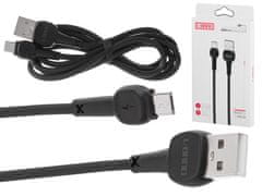WOWO Rychlonabíječka L-BRNO s kabelem USB-micro USB, Quick Charge, černá