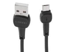 WOWO Rychlonabíječka L-BRNO s kabelem USB-micro USB, Quick Charge, černá