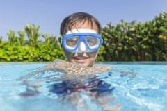 WOWO Bestway 22011 - Dětská plavecká maska a potápěčské brýle, modrá, pro děti od 3 let