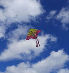 WOWO Drak Motýl Fialový Velký 90cm - Létající Hračka pro Děti